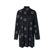 Marimekko Obleka TUSKIN UNIKKO svetlo siva/temno siva/črna