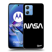 Crna silikonska maskica za Motorola Moto G54 5G - NASA Basic