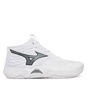 Mizuno Čevlji za športe v zaprtih prostorih Wave Momentum Elite Mid V1GA2517 Bela