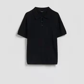 Reserved - Polo džemper s visokim sadržajem pamuka