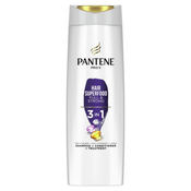 Šampon hair superfood, Pantene, 3 v 1, 360 ml