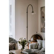 Globen Lighting stenska svetilka COBBLER, prozorna, višina 150 cm - Dnevna soba/jedilnica - Vintage - prozoren, črn - Kovina