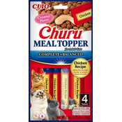 Churu Mačji priboljški Meal Topper, 4 x 14 g - Piščanec