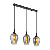 Globo 155520-3HS - Lestenec na vrvici LAVUS 3xE27/60W/230V