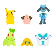 Jazwares Pokémon Battle Figure – komplet 6 figuric (PKW4099)