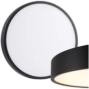 EDS LED REŠITEV - Stropna - 28W - Črna - Topla