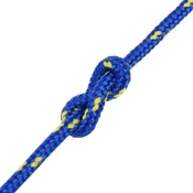 Vidaxl Delovna vrv moder 5 mm 500 m polipropilen