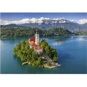 Dino - Puzzle Blejsko jezero, Slovenija - 500 kosov