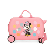 Dečiji kofer ABS 45cm Joumma Minnie Enjoy the day Pink (4311041)
