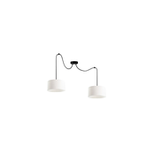 Luster na sajli TUZ 2xE27/60W/230V pauk