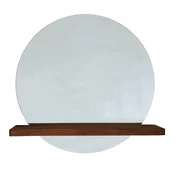 Hanah Home Ogledalo Sunset, 70x70cm, Braon