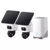Eufy Cam S4 2-Cam Kit Metak (oblik) IP sigurnosna kamera U zatvorenom i na otvorenom 3840 x 2160 pikseli Stropni/zidni
