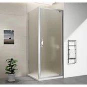 SIGMA SIMPLY pravokotna vrtljiva vrata z zaslonom 900x800mm L/R, opečnato steklo - 90x80 cm - Gelco - SIGMA SIMPLY - 36 - Pravokotne tuš kabine - 900 - 1900 - 800 - 6 - 14