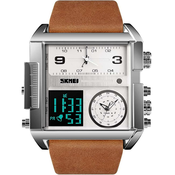 Sat SKMEI Henry - Smeda / Srebrna KP23781