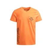 CAMP DAVID Majica oranžna / črna