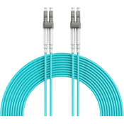 CABLEXPERT optični patch kabel, MM, OM4, LC-LC, 10 m