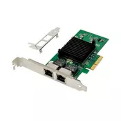 MicroConnect Omrežna kartica PCIe x1 Intel 82576 Dual- RJ45