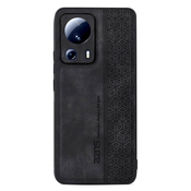 Premium ovitek Cube Leather za Xiaomi 13 Lite z vgrajeno zaščito zadnjih kamer - graphite black