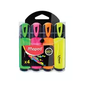 Maped text marker FLUO PEPS set 1/4