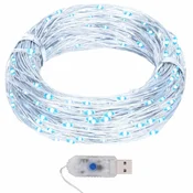 Vidaxl Mikro LED lučke na vrvici 40 m 400 LED 8 funkcij