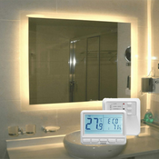YANDIYA Ogledalo IR panel 500W z LED osvetlitvijo + WIFI TERMOSTAT komplet