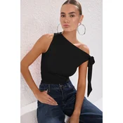Trendyol Milla Ženska bluza, Crna