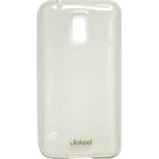JEKOD silikonski ovitek za Samsung Galaxy S5 G900 TPU/T + zaščitna folija, prozoren