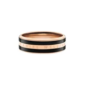 Prstan Daniel Wellington Emalie Ring Black Rg 52