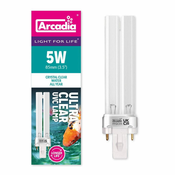 Arcadia Compact Ultra Clear UVC 5W, G23, 100mm