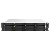 QNAP TS-H1887XU-RP NAS Rack (2U) Ethernet LAN Black, White E-2336