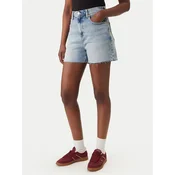 Tommy Jeans Jeans kratke hlače DW0DW22694 Svetlo modra Straight Leg