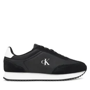 Superge Calvin Klein Jeans Runner Laceup Mg Nylon Mix YW0YW01828 Črna