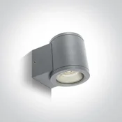 ZIDNA SVJETILJKA 1xGU10 35W IP54 SIVA
