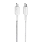 Anker 322 USB-C / USB-C Kabal 3ft pleteni, Beli