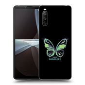 Crna silikonska maskica za Sony Xperia 10 III - Diamanty Blue