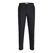 JACK & JONES Chino hlače JPSTOLLIE BLAKE pegasto črna