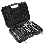 Neo Tools 10-054 Set nasadnih kljuceva, 73 dela, 1/2, 1/4, CrV ( 10-054 )