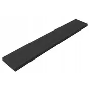 shumee Gumijasto rezilo za plug 150x15x1cm, sneg, snežni plug, strgalo iz gume