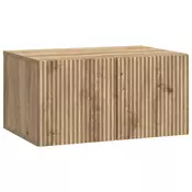 vidaXL Omarica za TV, ki jo lahko montiraš na steno Artisan hrast