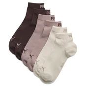 PUMA Quarter Socks 3 Pack Unisex, Clothing, Beige Combo, 35-38