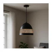 ONLI - Luster na sajli POLLY 1xE27/22W/230V crna