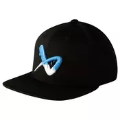 Moška kapa s ščitnikom Bauer Flat Brim Snapback Black