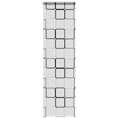 Rolo zavjesa za tuš s kazetom 80x240 cm širina tkanine 76 cm