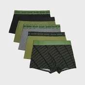 Cropp - Pakovanje od 5 para bokserica basic - maslina