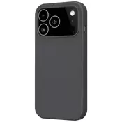 MW MW, Silikonski ovitek za iPhone 17 Pro, združljiv z MagSafe, Črna, (5000190188)