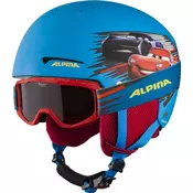 Alpina ZUPO DISNEY SET, otroška smučarska čelada, modra 0-9231