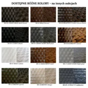 shumee Debela balustradna preproga, izdelana po meri, nadstrešek za teraso, višina 100 cm, barva RD-04 črna (Black)