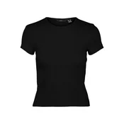 Vero Moda Majica Chloe 10306894 Črna Tight Fit