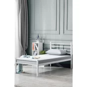 Woody Fashion Single Bedstead K10 - White (90 x 190)
