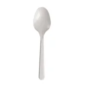 žlice za večkratno uporabo, 18,5 cm, plastične, bele, 50 kosov